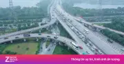 Lưu lượng giao thông về Hà Nội chiều tối nay có thể tăng đột biến