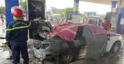 Luật sư nói gì về vụ ô tô chở hàng chục khối pin bốc cháy tại cây xăng Đà Nẵng?