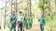 Mô hình hiệp đồng tác chiến bảo vệ bình yên biên giới Thuận An