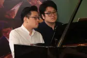 Âm nhạc là lý tưởng sống của nghệ sĩ piano Lưu Hồng Quang và Lưu Đức Anh