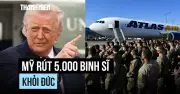 Mỹ rút 5.000 quân khỏi Đức, căng thẳng với châu Âu leo thang