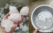 Mưa đá, dông lốc gây thiệt hại lớn tại Nghệ An