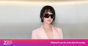 Mai Davika khoe dáng nuột nà với suit hồng pastel tại sự kiện Gucci