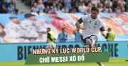 Messi chưa dừng lại: Những kỷ lục World Cup đang chờ siêu sao Argentina