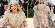 Met Gala 2026: Kate Moss gây sốc với váy ren xuyên thấu, Beyoncé quyền lực