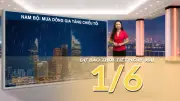 Miền Bắc sắp đón nắng nóng trở lại, mưa dông gia tăng ở Nam Bộ