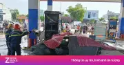 Nỗ lực dập lửa trong vụ cháy cây xăng ở Đà Nẵng