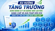 Đơn đăng ký và bằng độc quyền sáng chế trong lĩnh vực công nghệ chiến lược tăng mạnh