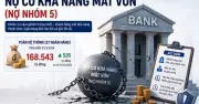 Nợ nhóm 5 ngân hàng tăng mạnh, Sacombank dẫn đầu với hơn 30.500 tỷ đồng