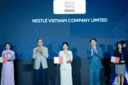 Nestlé Việt Nam lọp top 10 doanh nghiệp FDI tiêu biểu năm 2025