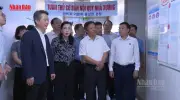 Đồng chí Nguyễn Thanh Hải ghi nhận nỗ lực bảo vệ môi trường tại Khu công nghiệp Bá Thiện 2