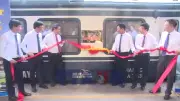 Đường sắt ra mắt đoàn tàu tích hợp công nghệ hiện đại Hà Nội-Thái Nguyên