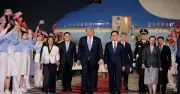 Ông Trump đến Bắc Kinh, thương mại là trọng tâm chuyến thăm