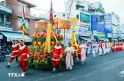 Nghi thức rước nước linh thiêng mở màn lễ hội Tháp Bà Po Nagar 2026