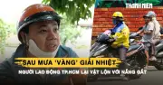 Người lao động TP.HCM vật lộn với thời tiết nắng mưa thất thường