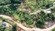 Nguy cơ sạt lở đất đá đe dọa nhiều khu dân cư ở Thái Nguyên