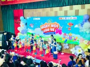 Ngày hội của bé lan tỏa yêu thương, tặng quà cho hàng ngàn bệnh nhi
