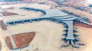 Nhà ga sân bay Long Thành hoàn thiện mái vòm thép, thiếu hụt nhân công