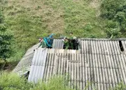Nhiều địa phương miền núi Nghệ An thiệt hại nặng do dông lốc và mưa đá