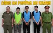 Nhóm đối tượng giả danh cảnh sát hình sự bị tạm giữ