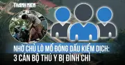 Nhân viên bỏ ca trực, nhờ chủ lò mổ đóng dấu kiểm dịch thịt lợn