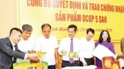 Ninh Bình mở rộng hướng đi bền vững cho sản phẩm OCOP
