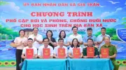 Ninh Bình: Xã Gia Trấn tiên phong dạy bơi an toàn cho trẻ em dịp hè