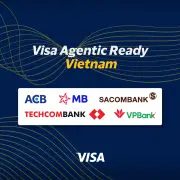 Năm ngân hàng Việt Nam và Visa sắp thực hiện giao dịch bằng AI