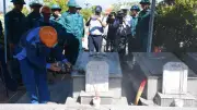Đà Nẵng thí điểm lấy mẫu ADN hài cốt liệt sĩ tại nghĩa trang Hòa Tiến