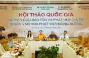 Đà Nẵng tìm giải pháp bảo tồn di tích quốc gia đặc biệt Phật viện Đồng Dương