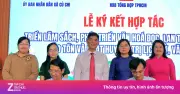 NXB Tổng hợp TP.HCM và Củ Chi ký kết hợp tác phát triển văn hóa đọc