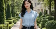 Áo sơ mi cánh dơi: Bí quyết phối đồ đa dạng từ công sở đến dạo phố