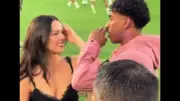 Olivia Rodrigo gây sốt khi gặp Lamine Yamal tại El Clasico