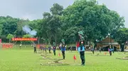 Đoàn văn nghệ sĩ thực tế sáng tác tại Quân đoàn 12