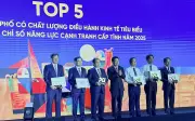 Phú Thọ lọt Top 5 địa phương dẫn đầu PCI 2025, khẳng định nỗ lực cải thiện môi trường đầu tư