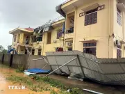 Phú Thọ: Đông lộc điện rộng và mưa đá gây thiệt hại tài sản cho dân