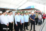 Phó Thủ tướng Phạm Gia Túc kiểm tra dự án sân bay Gia Bình