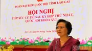 Phó Thủ tướng Phạm Thị Thanh Trà tiếp xúc cử tri tại Lào Cai