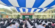 Phiên tòa giả định về pháp luật thu hút hơn 1.000 học sinh Thanh Hóa
