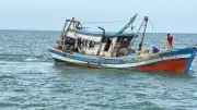 Phát hiện hai tàu cá vi phạm khai thác thủy sản trái phép trên biển Vĩnh Long
