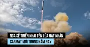 Putin tuyên bố tên lửa Sarmat sẵn sàng chiến đấu cuối năm nay