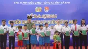 Ra quân Chiến dịch Thanh niên Công an tình nguyện hè 2026 tại Cà Mau