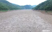 Rác thải bủa vây lòng hồ thủy điện Bản Vẽ, gây ô nhiễm nghiêm trọng
