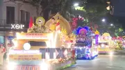 Rước Xá lợi Phật và diễu hành xe hoa tại Hà Nội