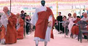 Robot tu sĩ Gabi phát nguyện theo Phật tại chùa Jogye, Hàn Quốc