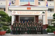 Sĩ quan trẻ Việt Nam, Lào, Campuchia thắt chặt tình đoàn kết