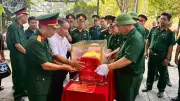 Sau 48 năm, liệt sĩ Nguyễn Sông Thao được đưa về quê hương Nghệ An