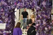Sắc hoa rực rỡ tại triển lãm Macy's 2026 ở New York