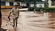 Sét đánh thủng bể chứa, 2.000 tấn mật mía tràn ra ngoài