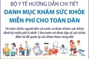 Từ 2026, người dân được khám sức khỏe định kỳ miễn phí mỗi năm
